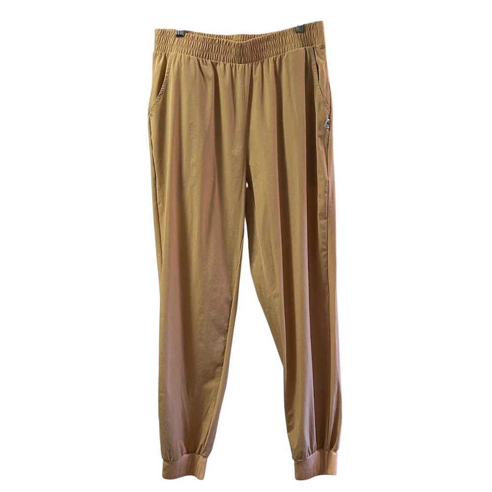 Women's Nicole Miller Sport Lightweight Nylon Spandex Blend Joggers Size Large